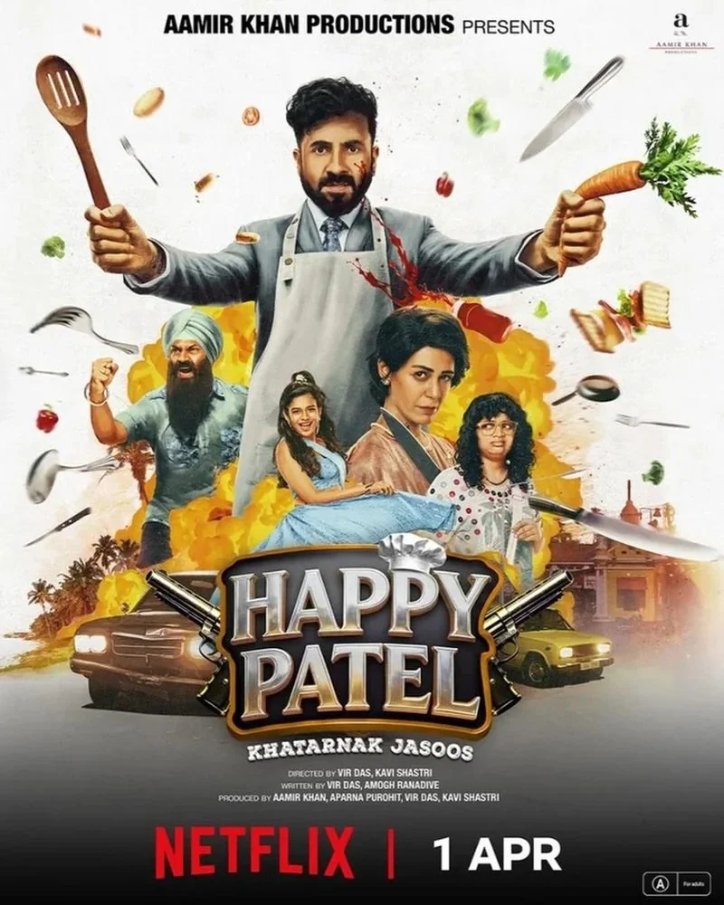 Happy April Fools Day please enjoy this big bag of Bollywood bananas in which I feature, streaming now on the old 'flix 🇮🇳🤠