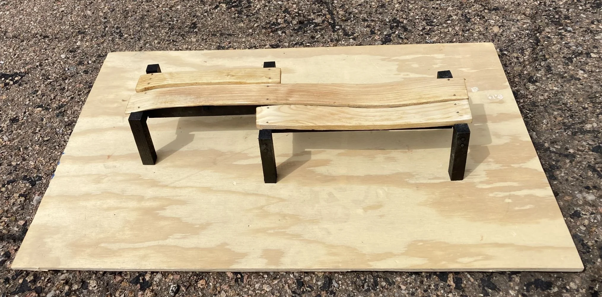 'Yatsuhashi' Bench (Scale Model)