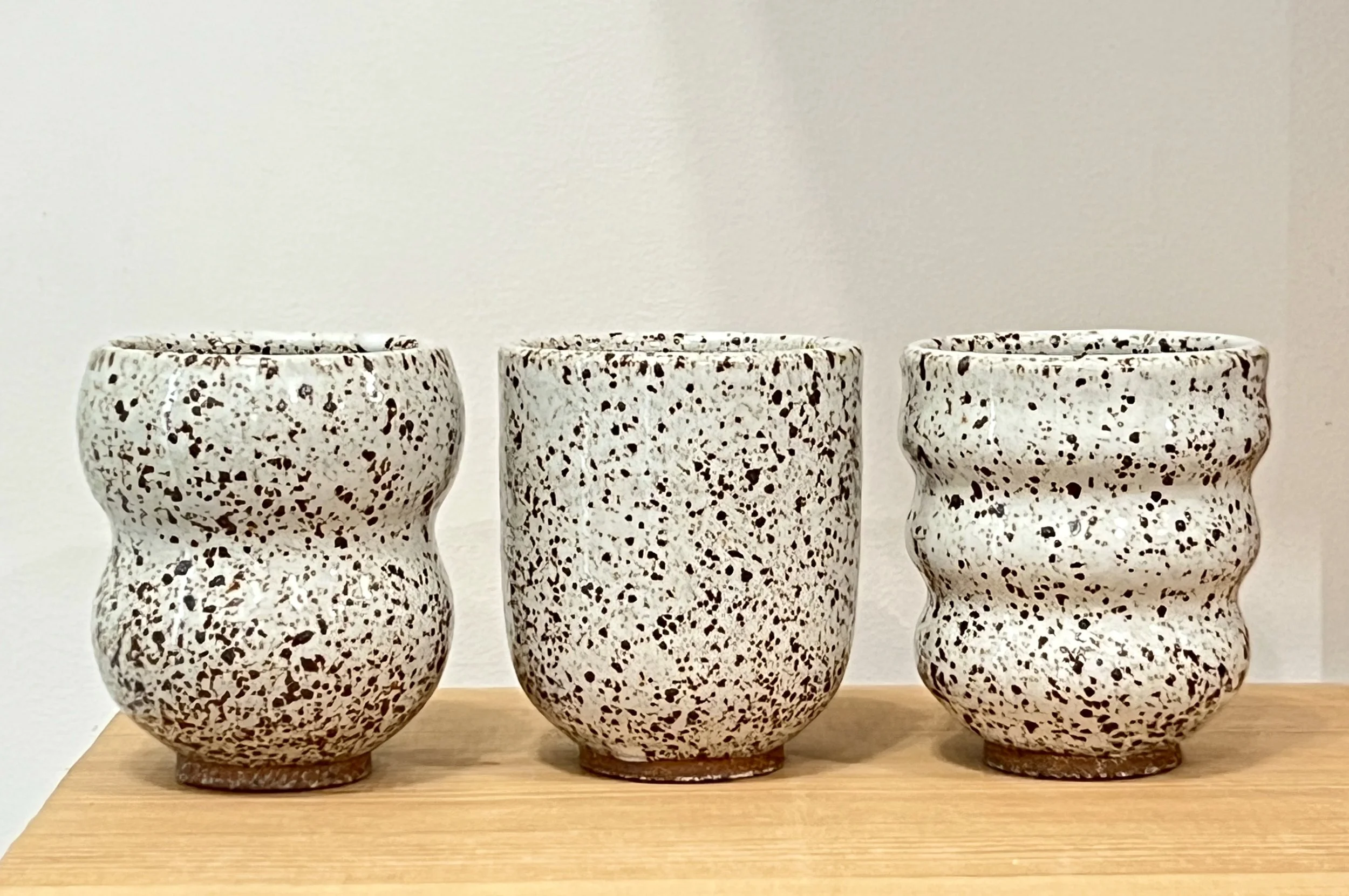 Gloss White Super Speckle Cups
