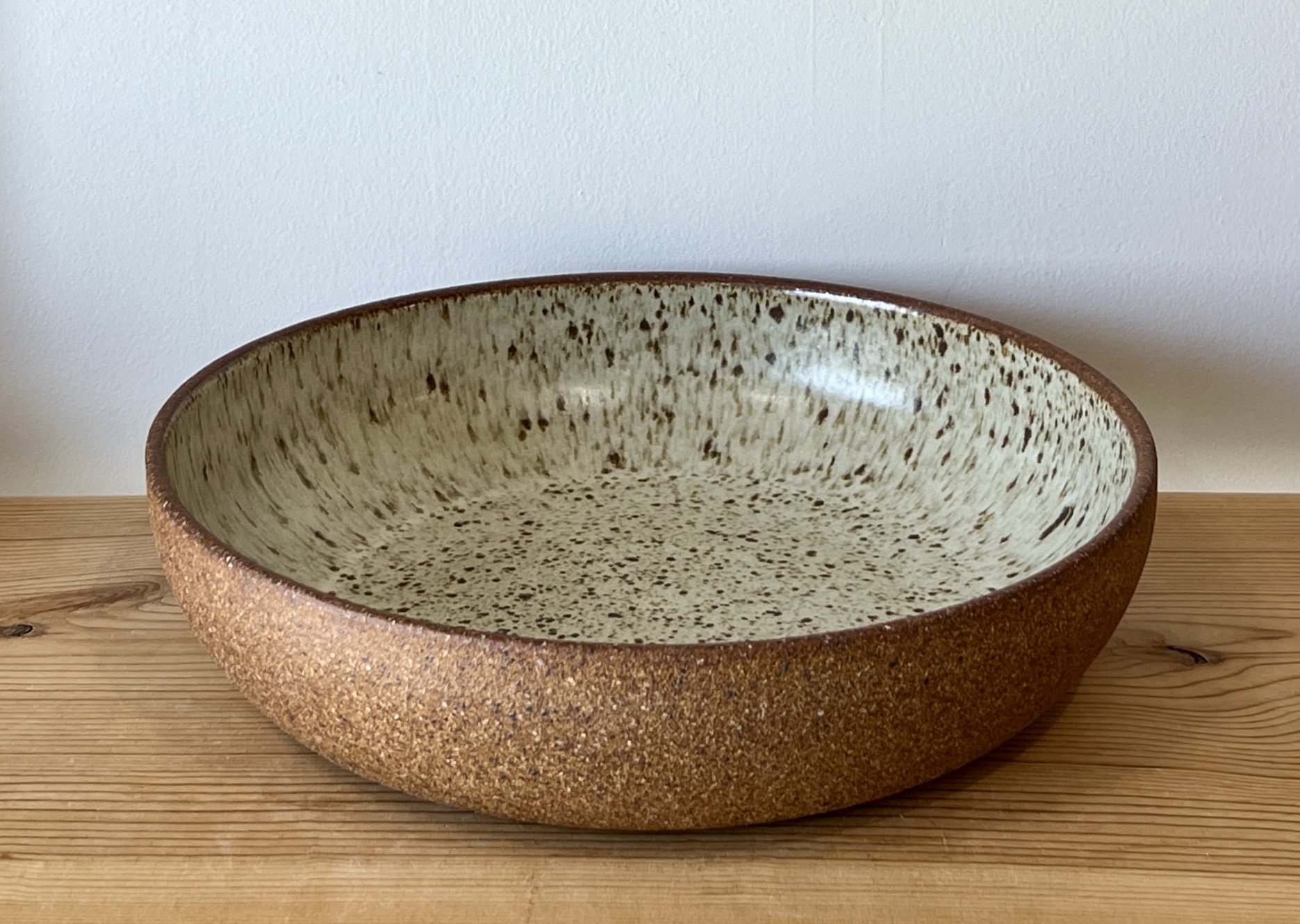 12" Low Super Speckle Serving Bowl