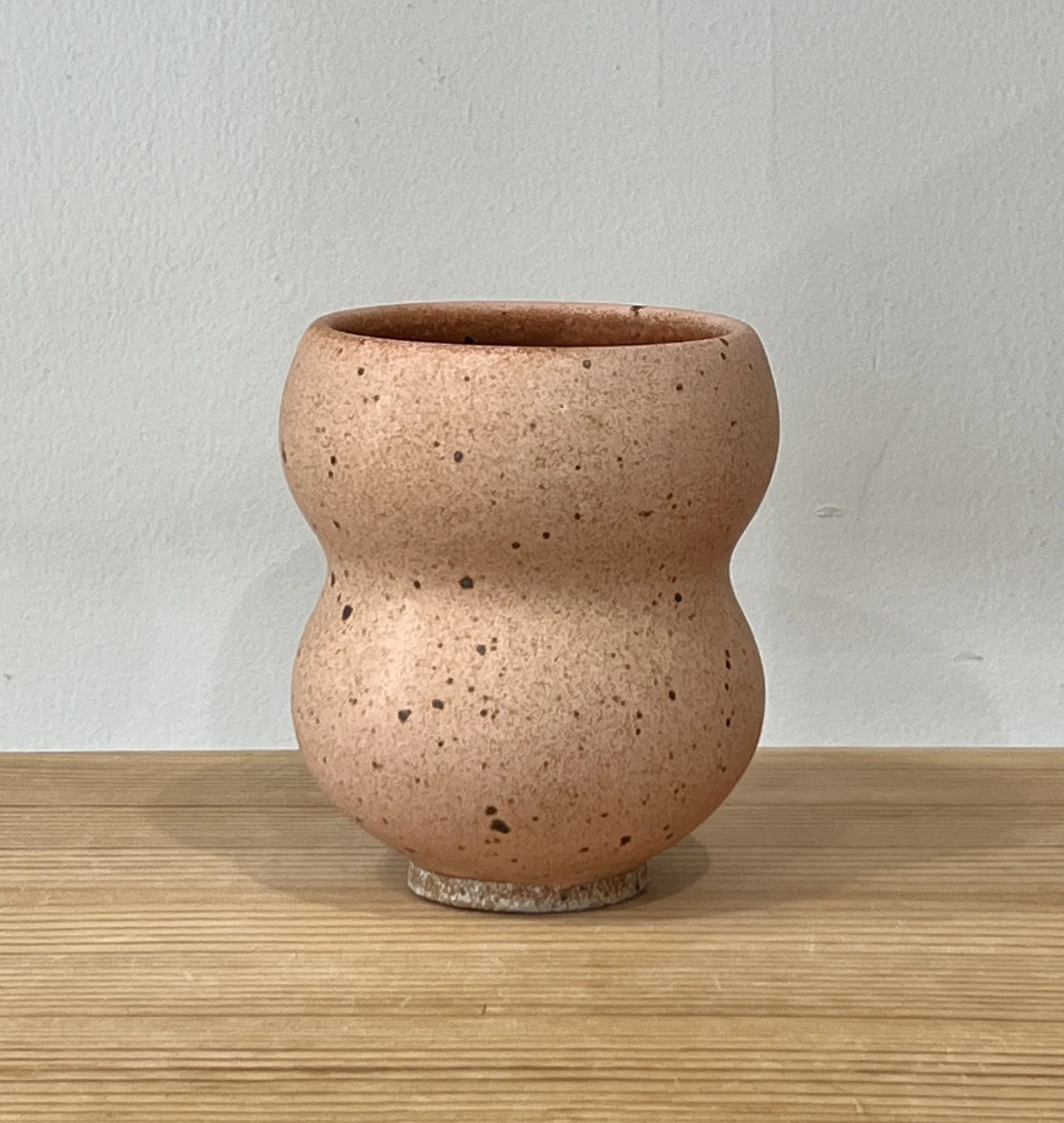 Matte Orange Pink Cup