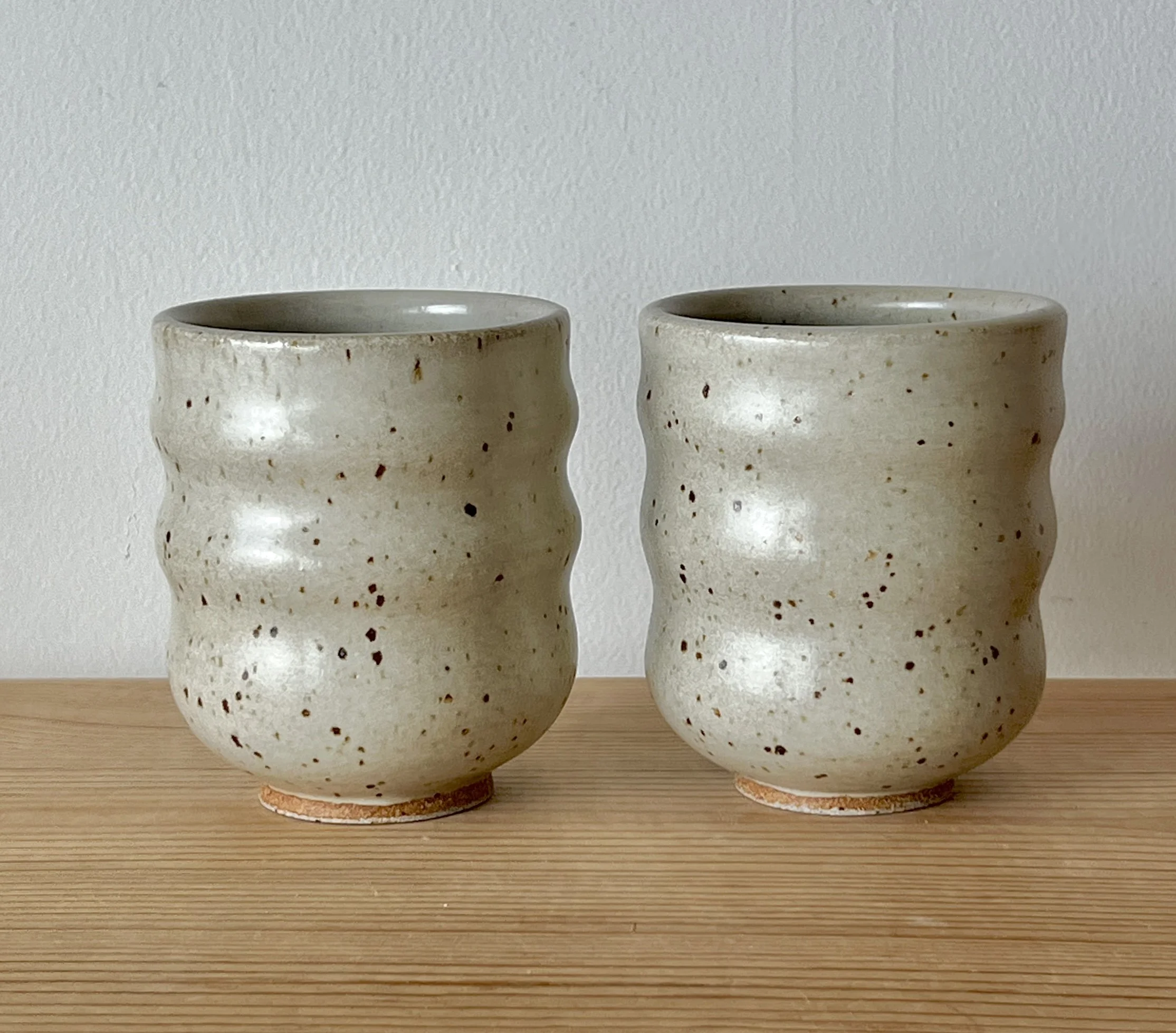 Matte White Gourd Cups