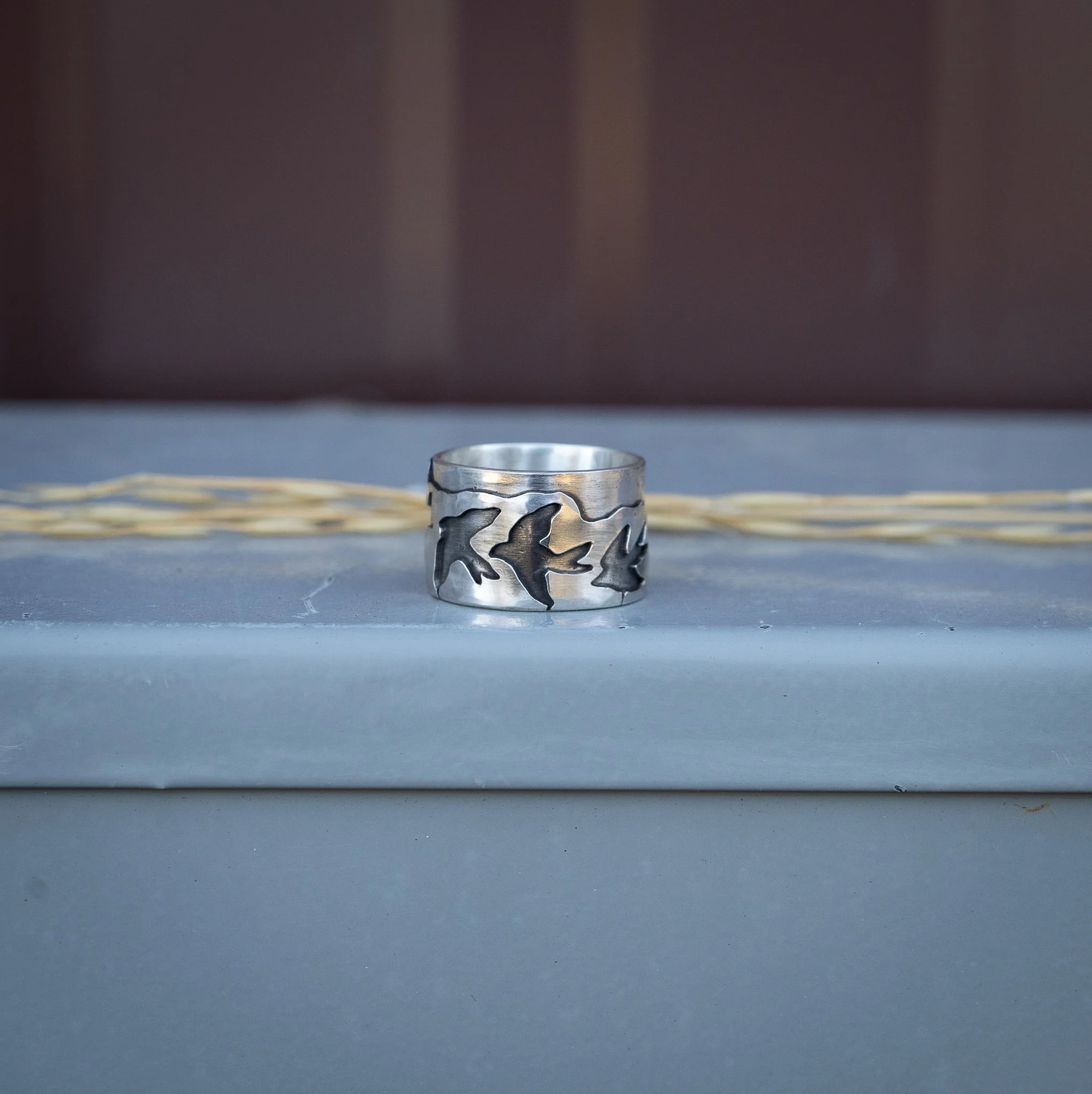 The Song of your Voice Ring -Finger size 8-