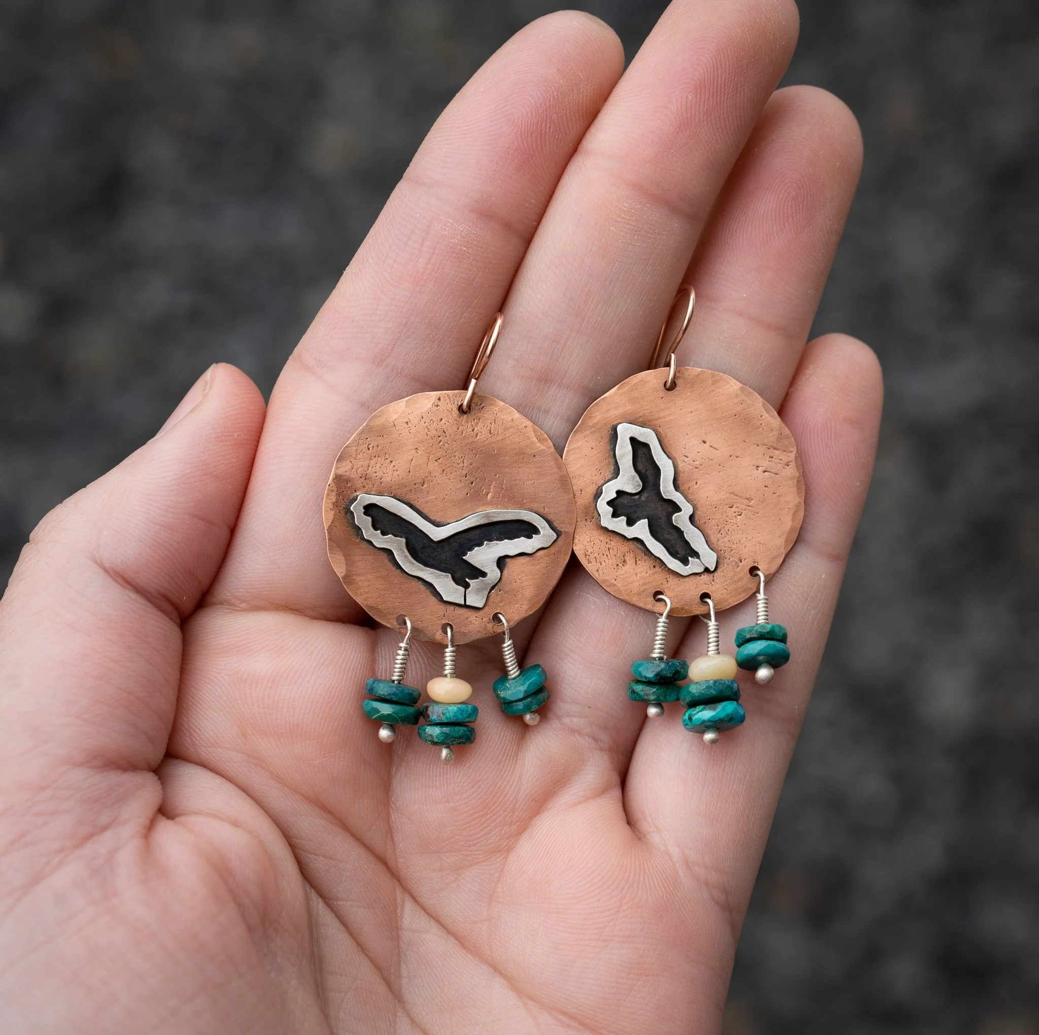The Owl and the Hawk Earrings