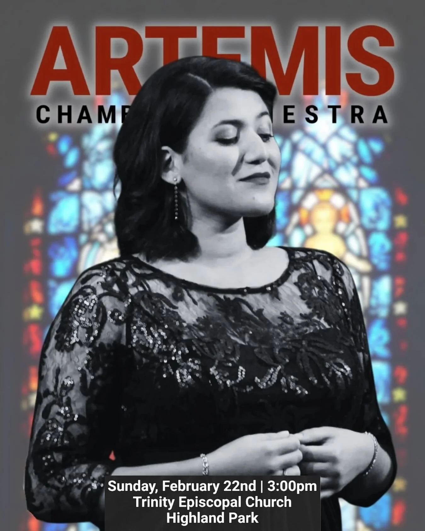 Chicago! Join us for a (pay as you wish) solo concert on February 22nd at 3pm! Wild to be singing under the baton of practically family, Greek school friend since age 2, Maestra Diana Economou, founder of Artemis Chamber Orchestra. 

You&rsquo;ll hea
