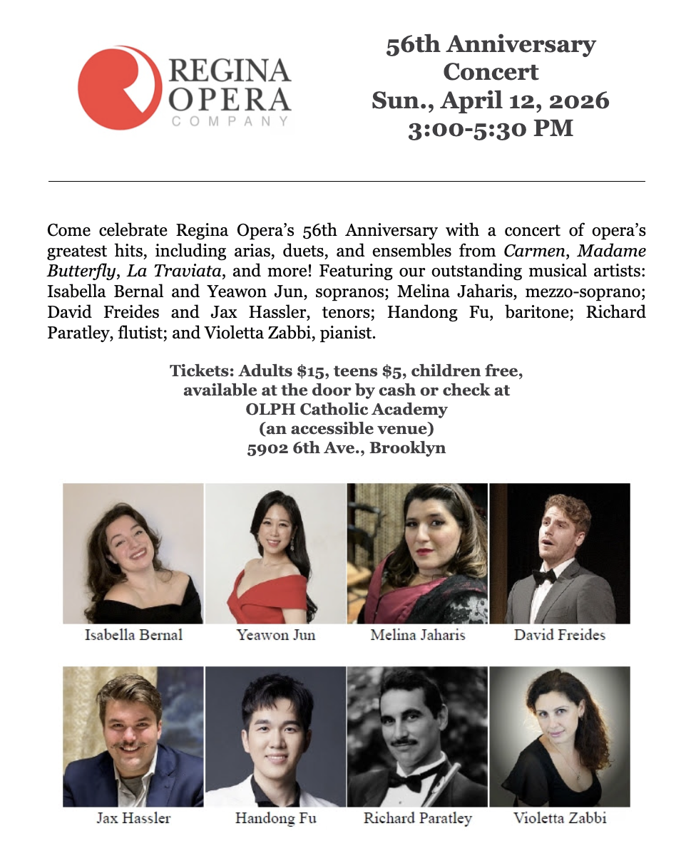 Regina Opera - 56th Anniversary Concert