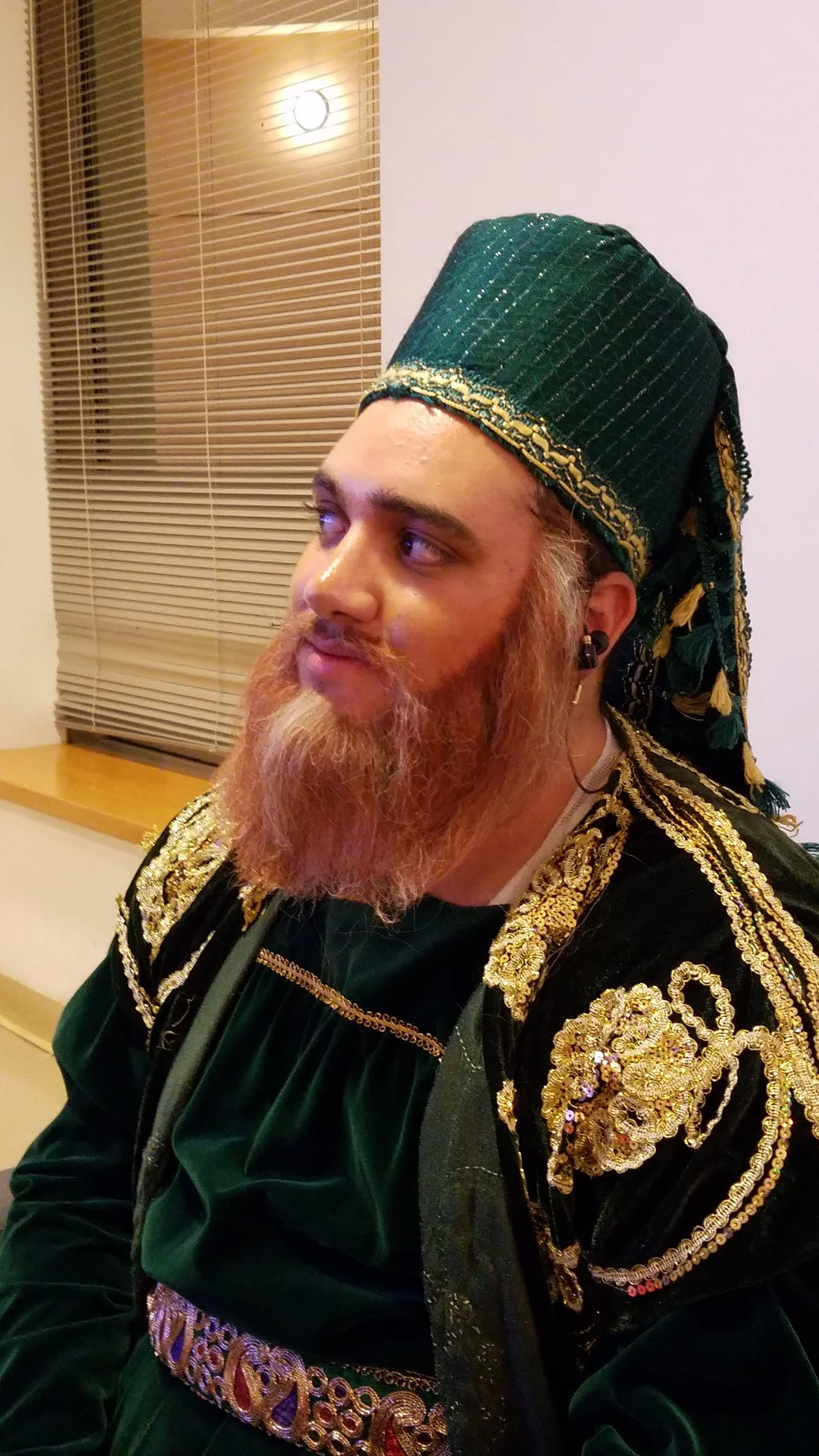 Character with red beard