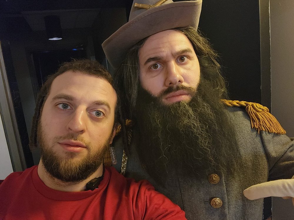 General Longstreet character makeup