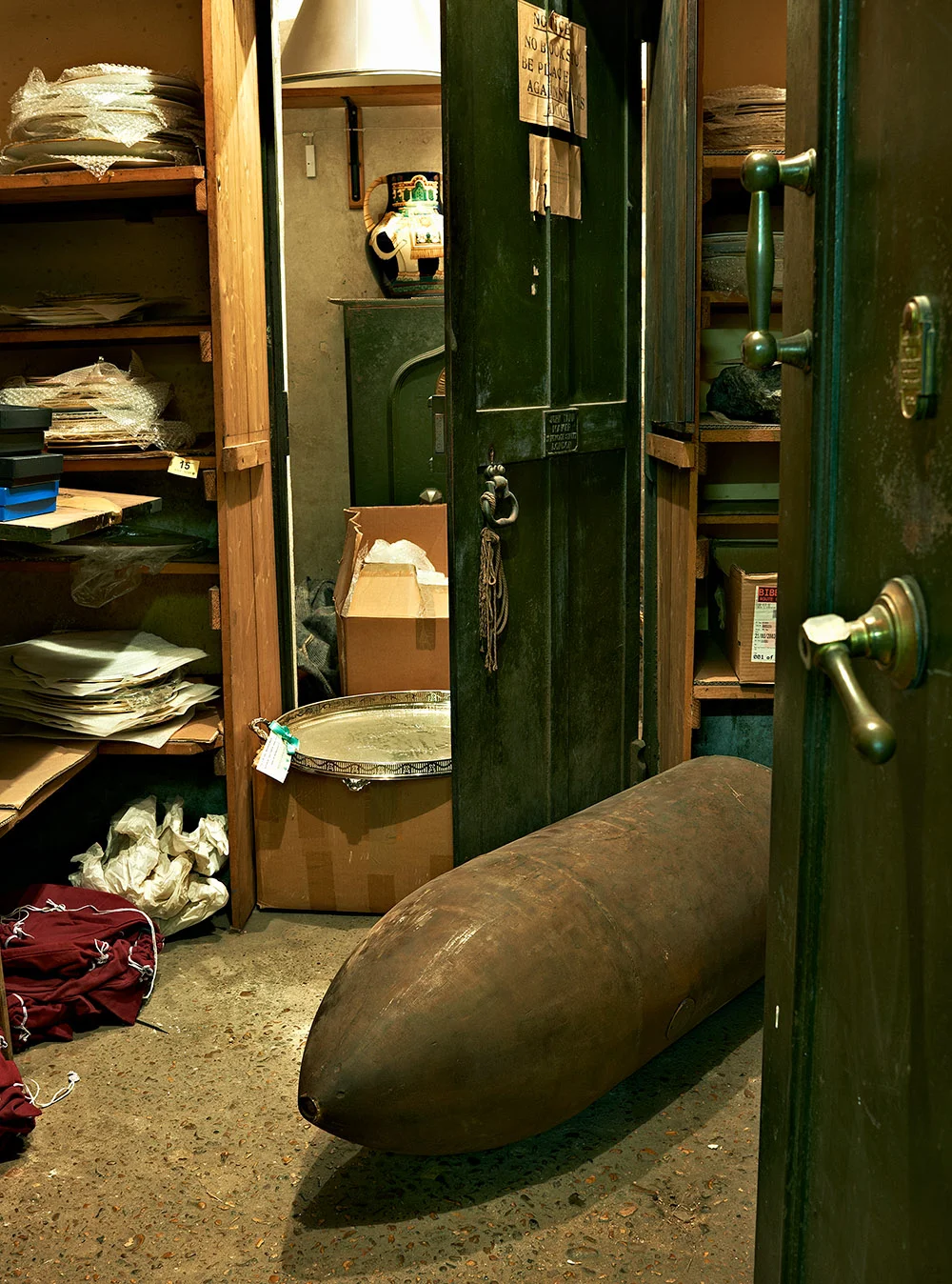 a bomb in the basement