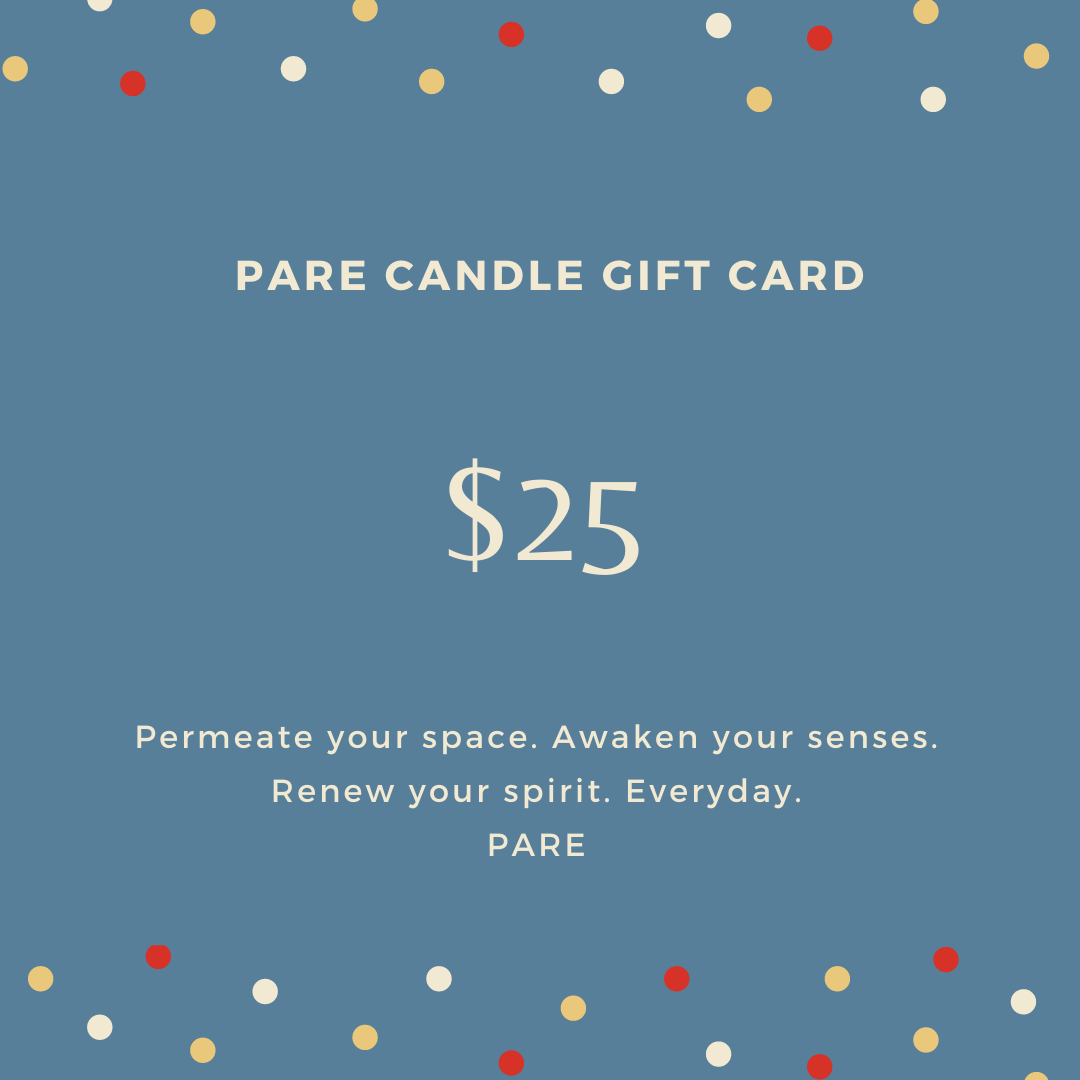 Gift Cards — pare candle