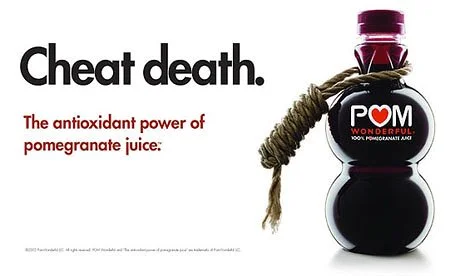  POM Wonderful contains 48 grams of sugar per 12 ounces compared to 39 grams in a can of Coca Cola. 