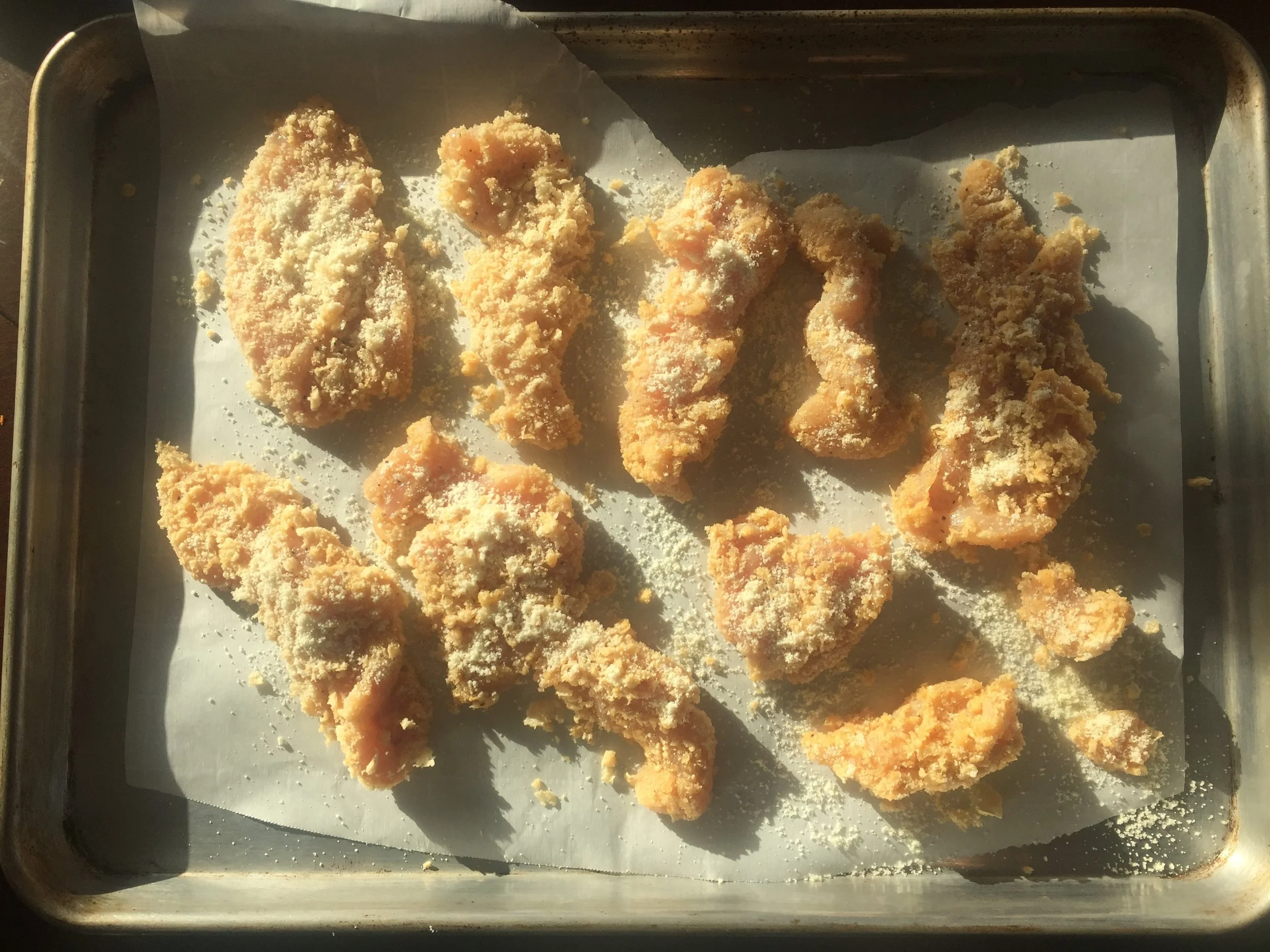 Ready for the oven... 