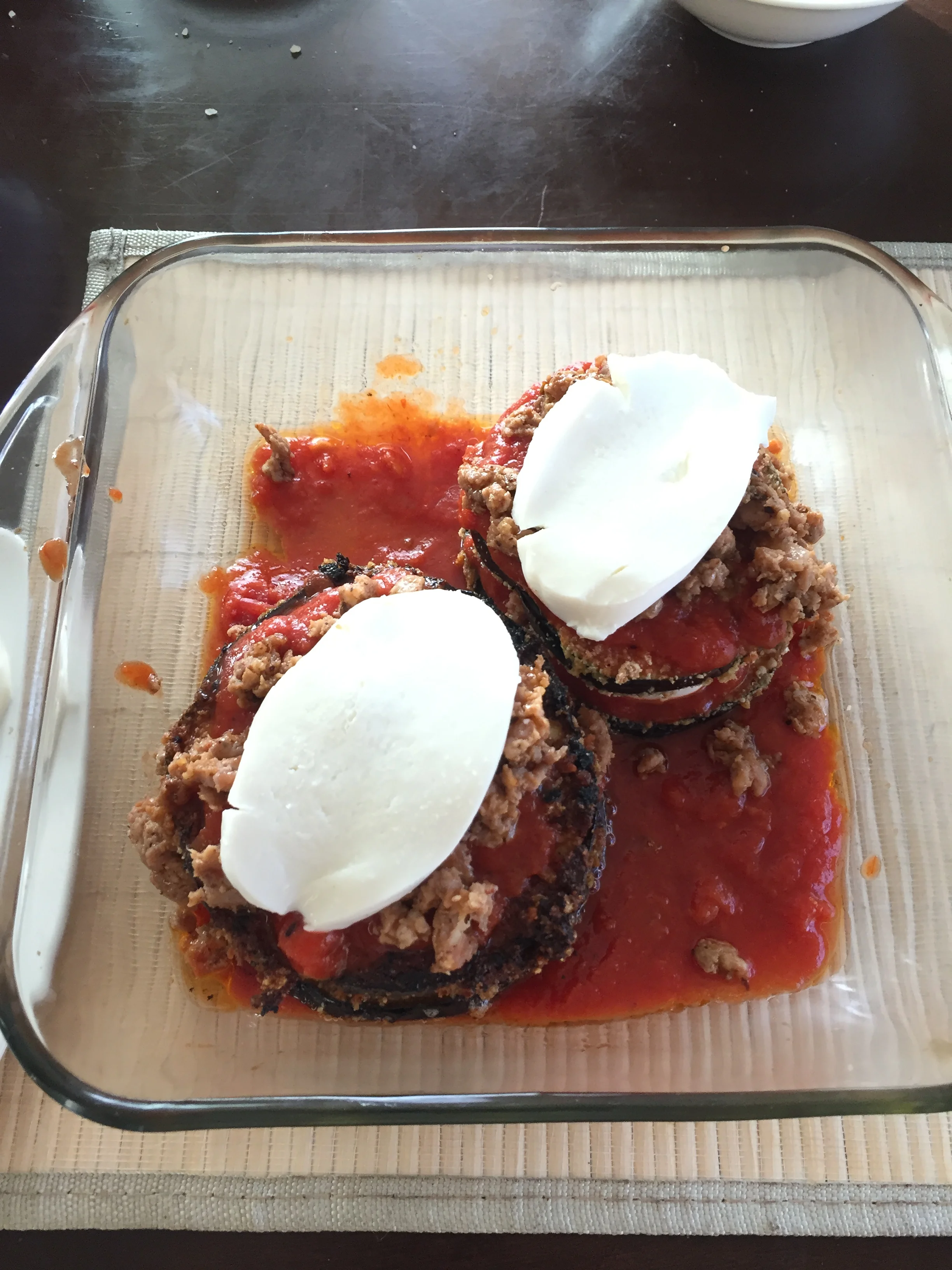 Low Carb Eggplant Parm Stacks — The Fatbody