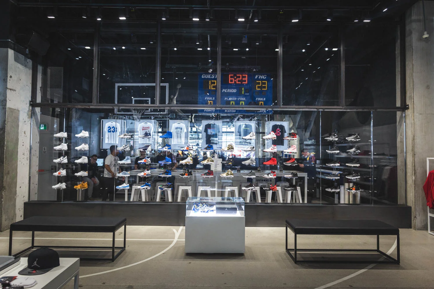 Sneaker wall. Photo by @re.mark
