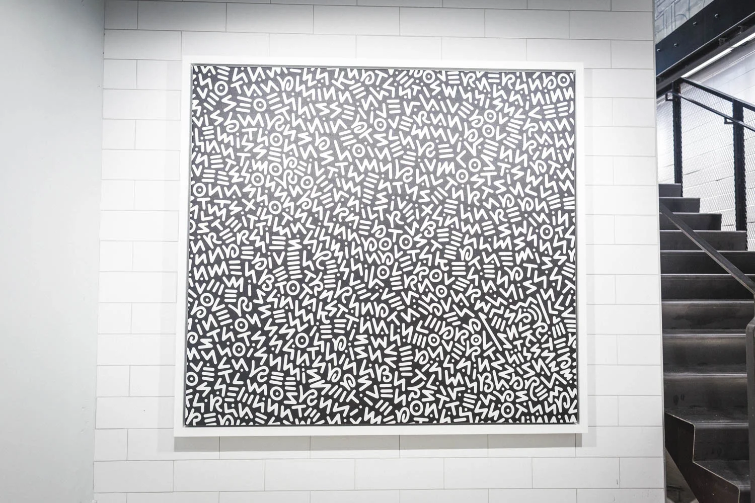 Artwork by Toronto artist Bryan Espiritu of The Legends League . This piece commemorates Michael Jordan's famous 9000 shots quote. Photo by @re.mark