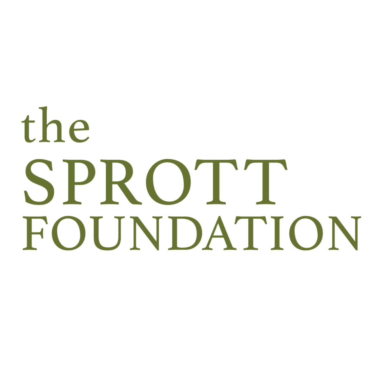The Sprott Foundation