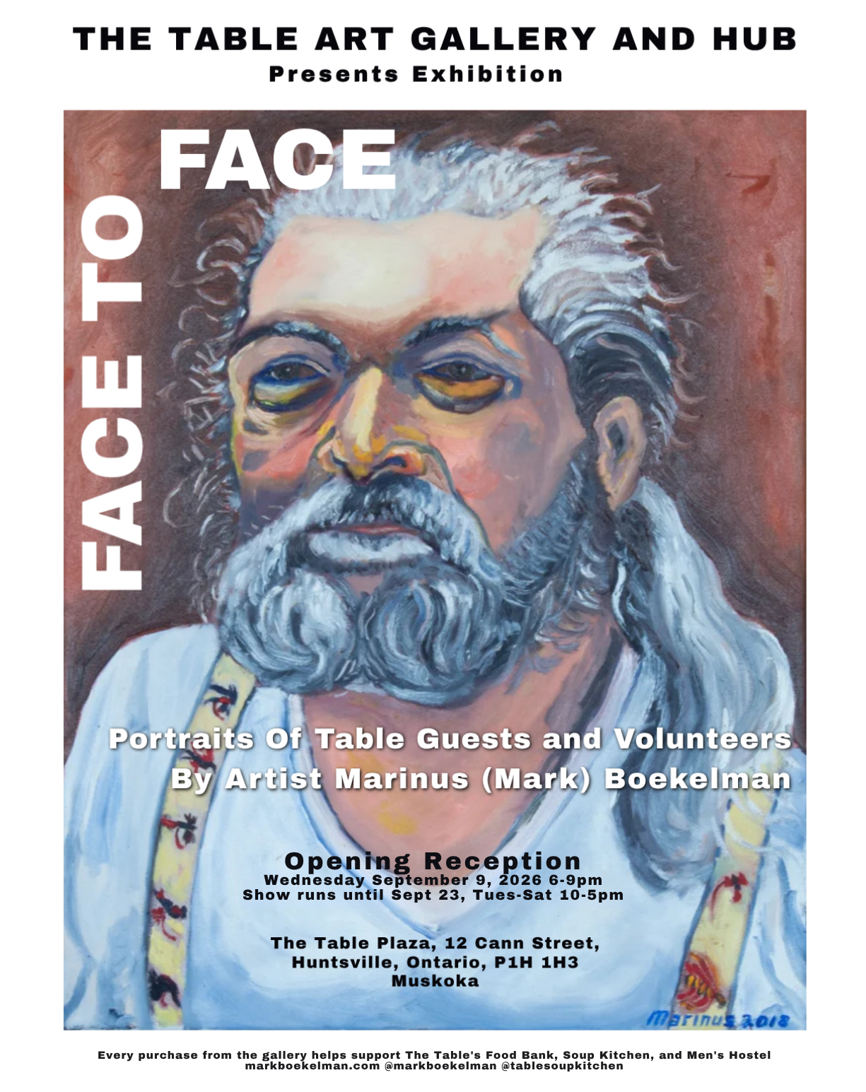 Face to Face Exhibit by Mark Boekelman
