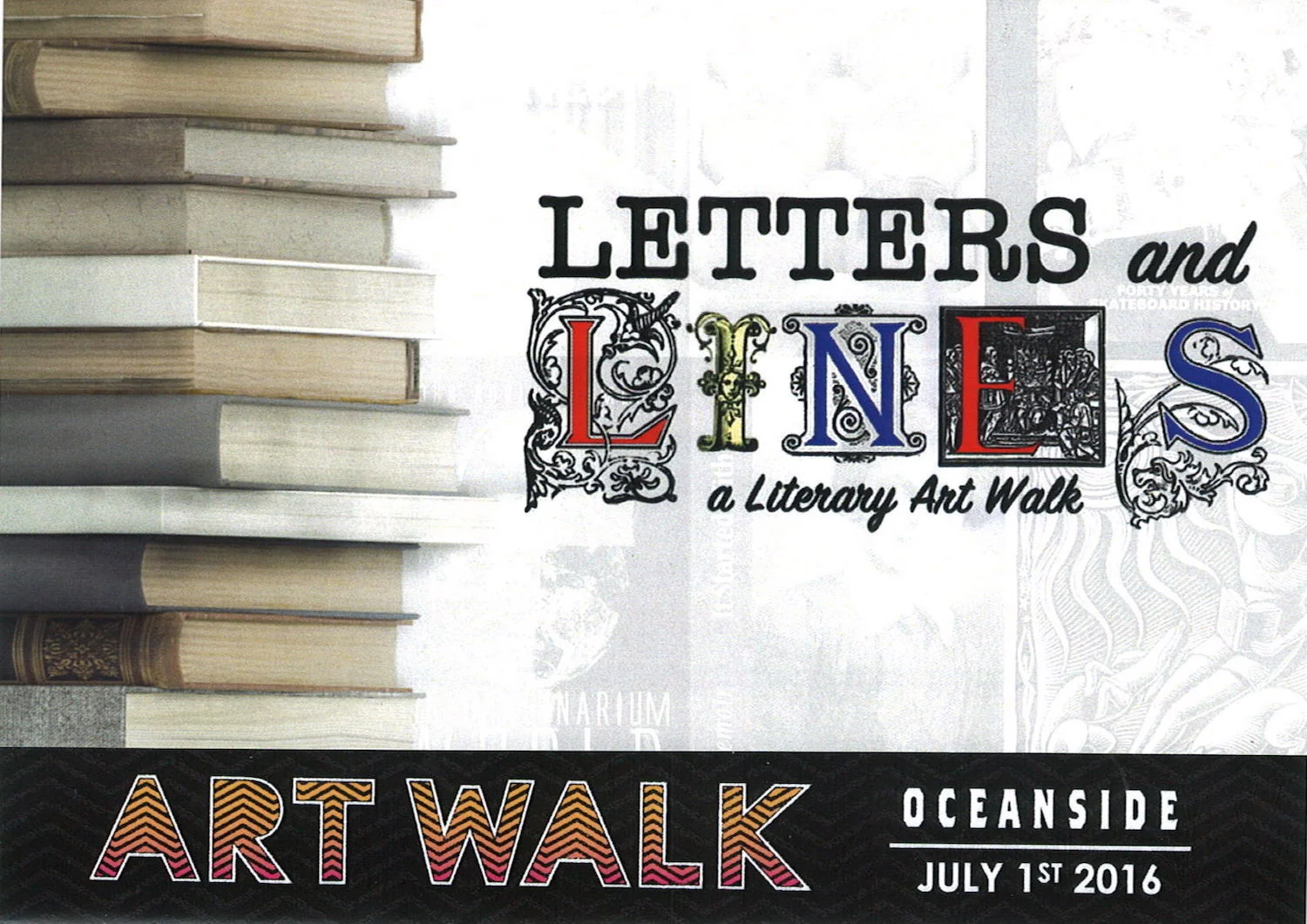 July 2016: Letters and Lines