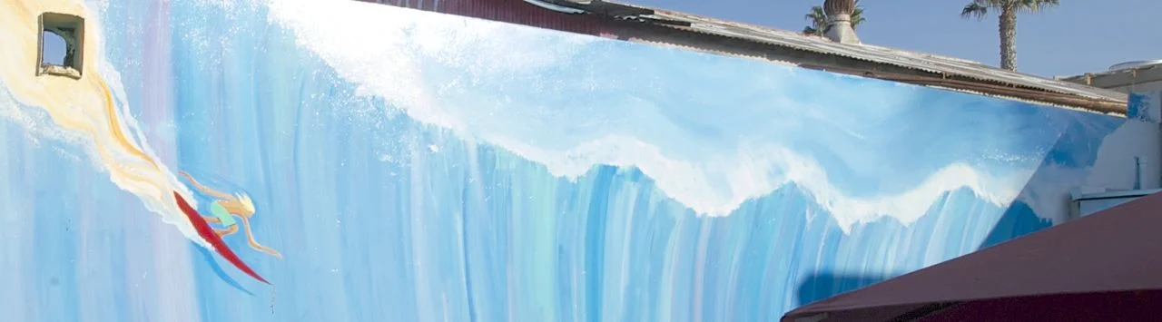 Patio in California Surf Museum