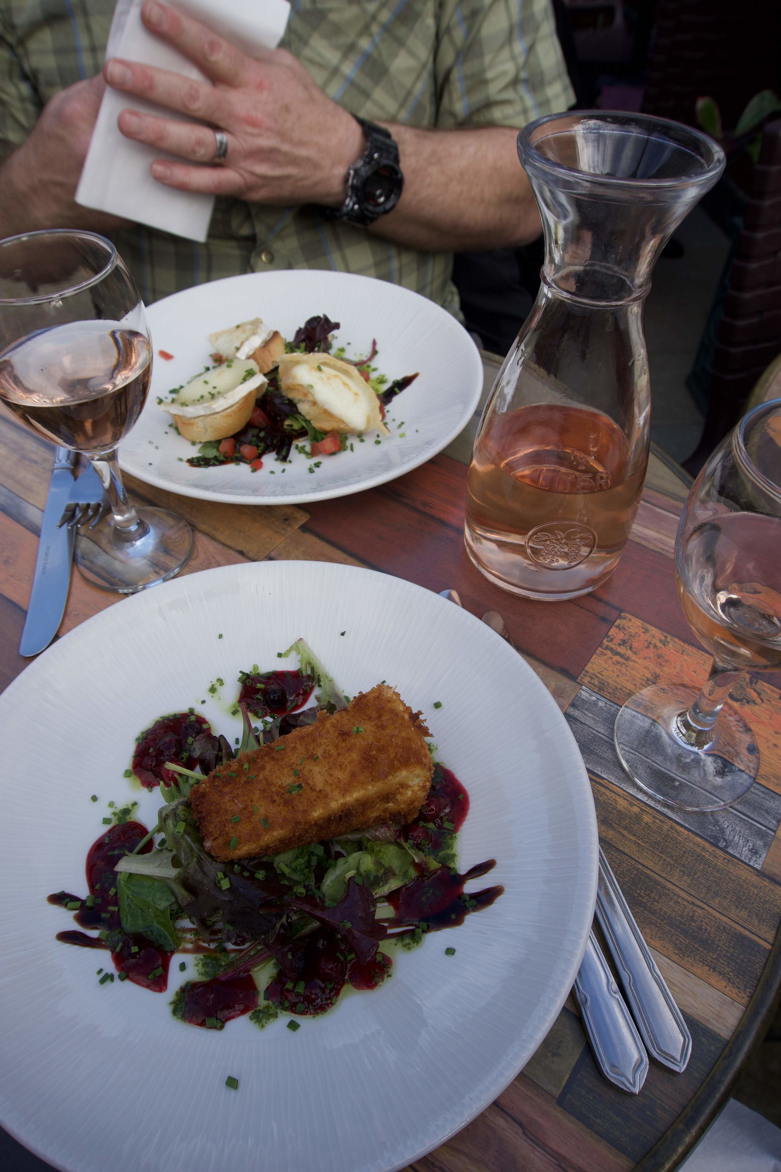 salads... and cheese