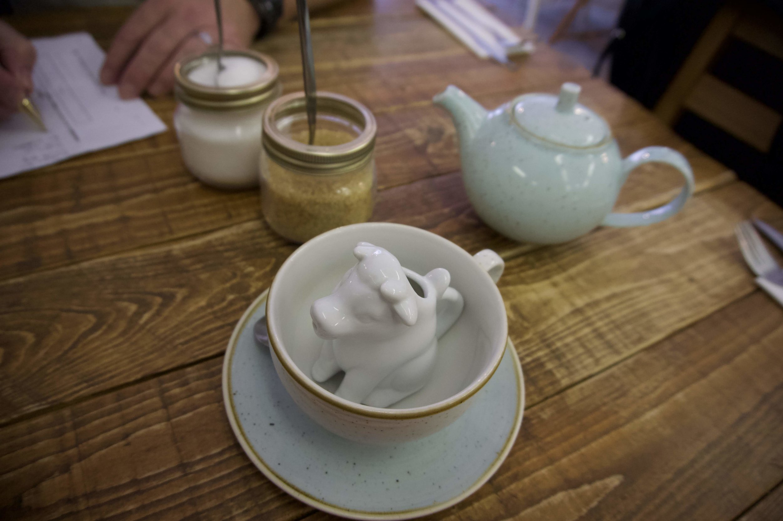Yorkshire tea, and making a list!