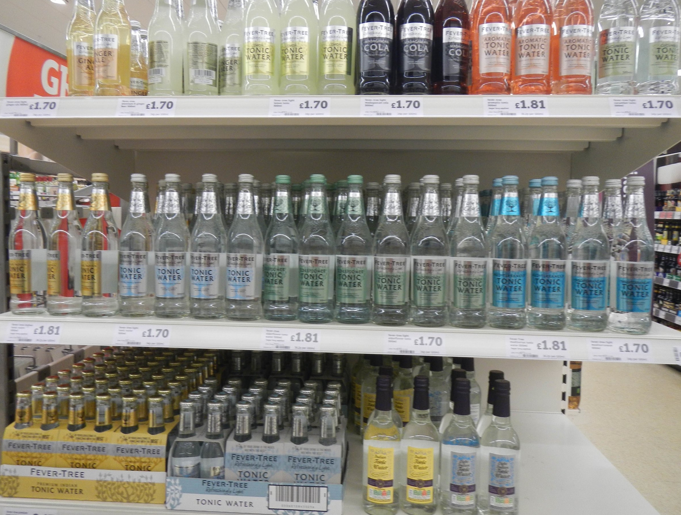 flavored tonic mmmm
