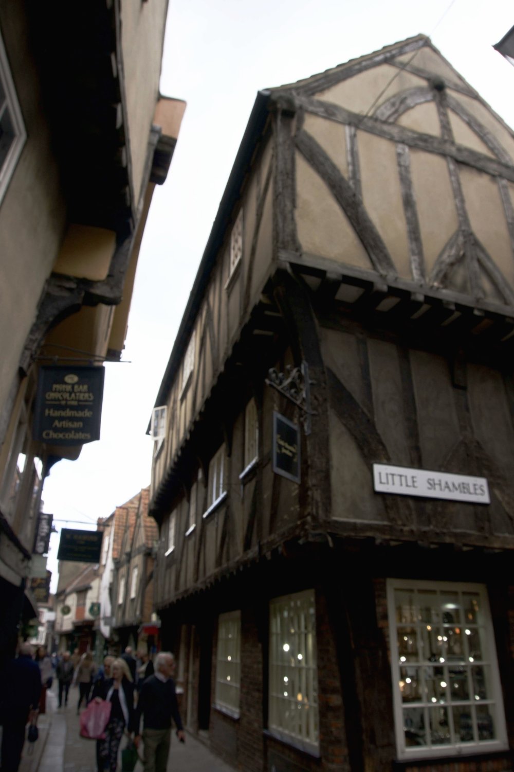according to some, The Shambles inspired Diagon Alley