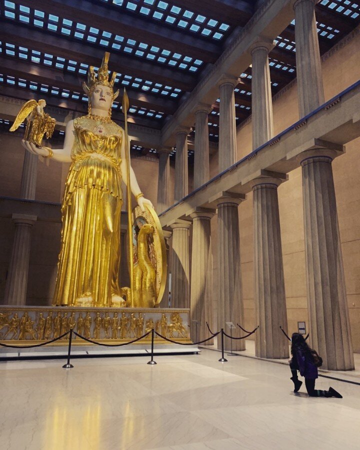 I’d like to introduce you to Athena; Goddess of Warfare & Crafts. For centuries heroes have taken pilgrimage to the temple of their patron. I’m a Jesus girl myself, but holla to that energy Queen. I see now forgiveness only heals afte