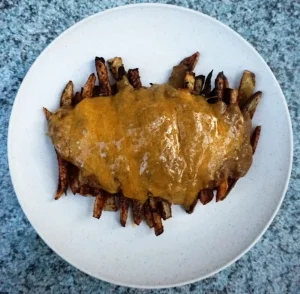 Mouth-Watering Vegetarian Poutine