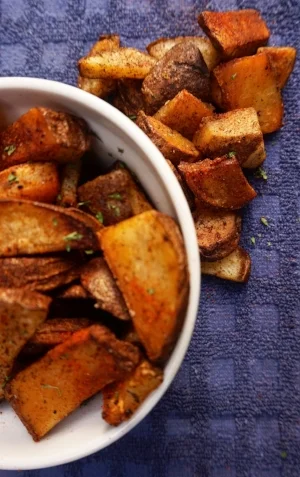 Crispy Pan Fried Potatoes