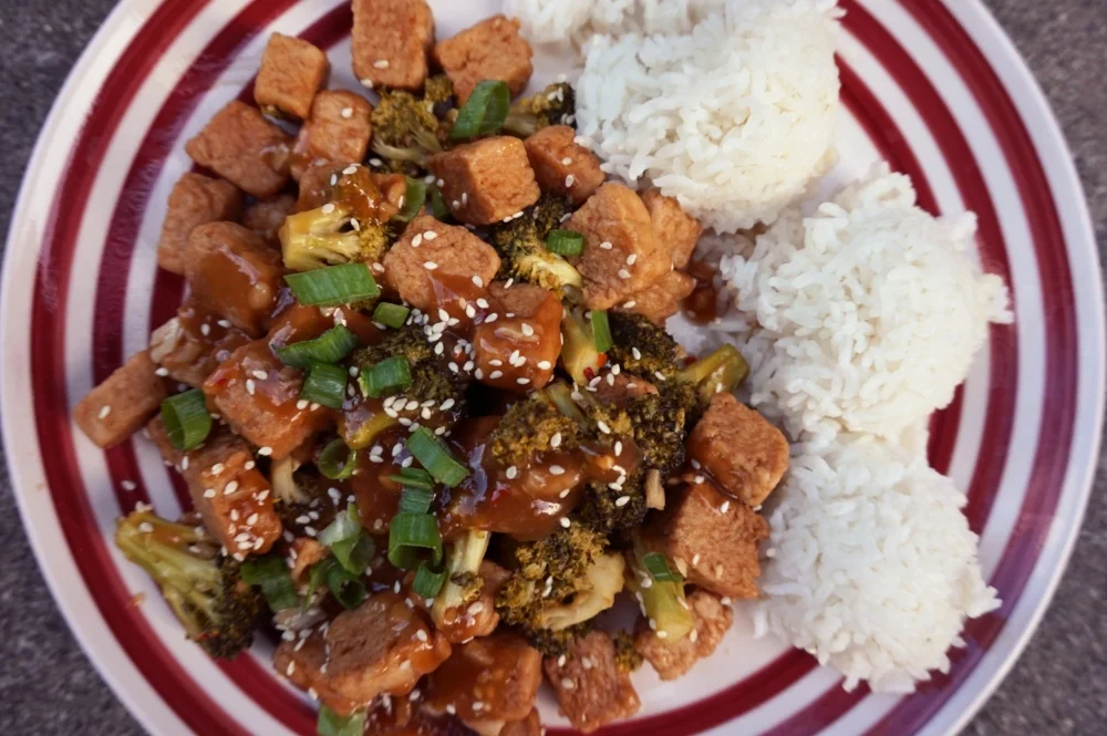 Vegan General Tso's