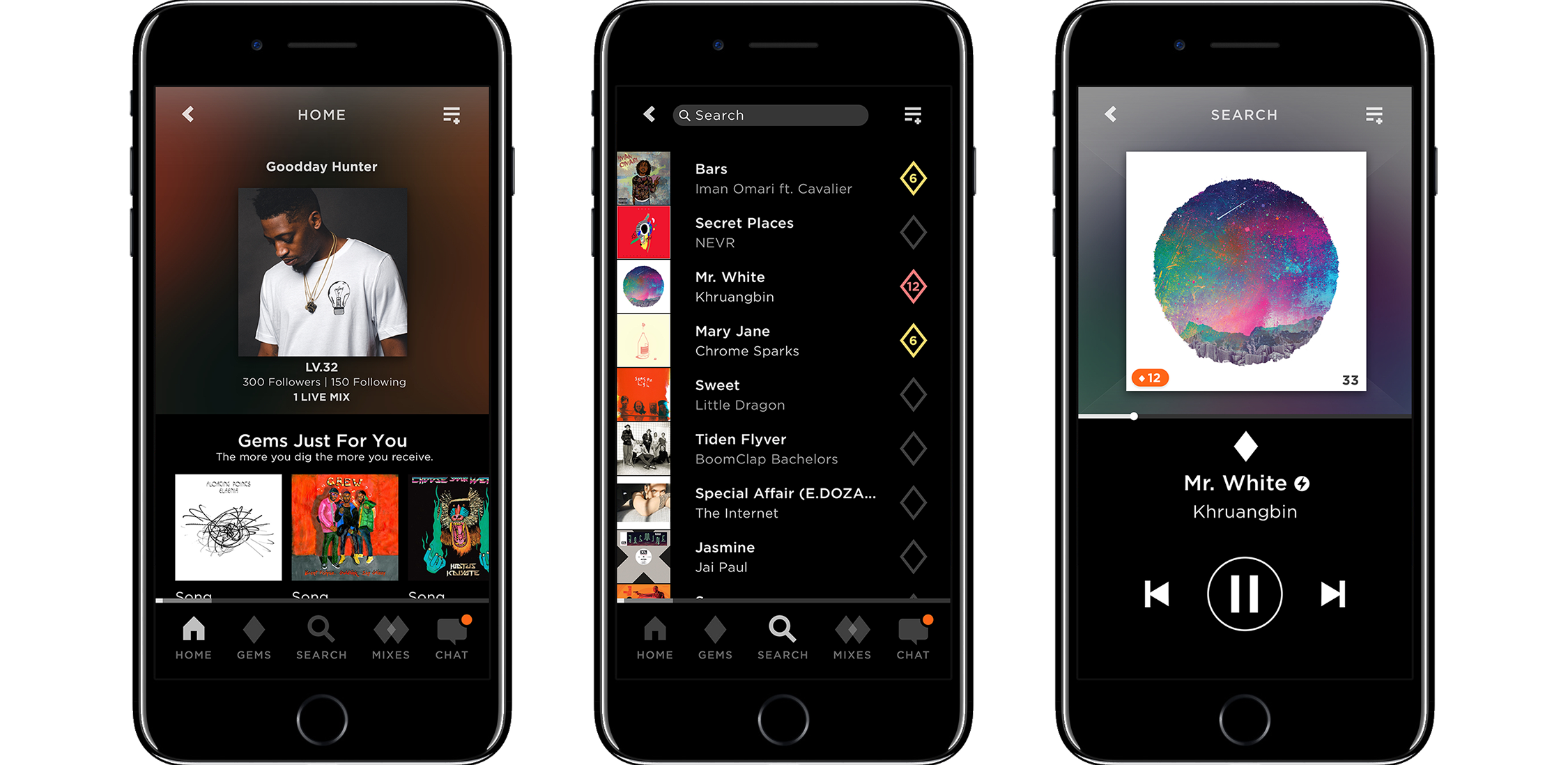  Hi-fi Flow: Find Music from Home Screen 