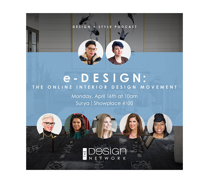 Instagram post design promoting an event for The Design Network at High Point Market