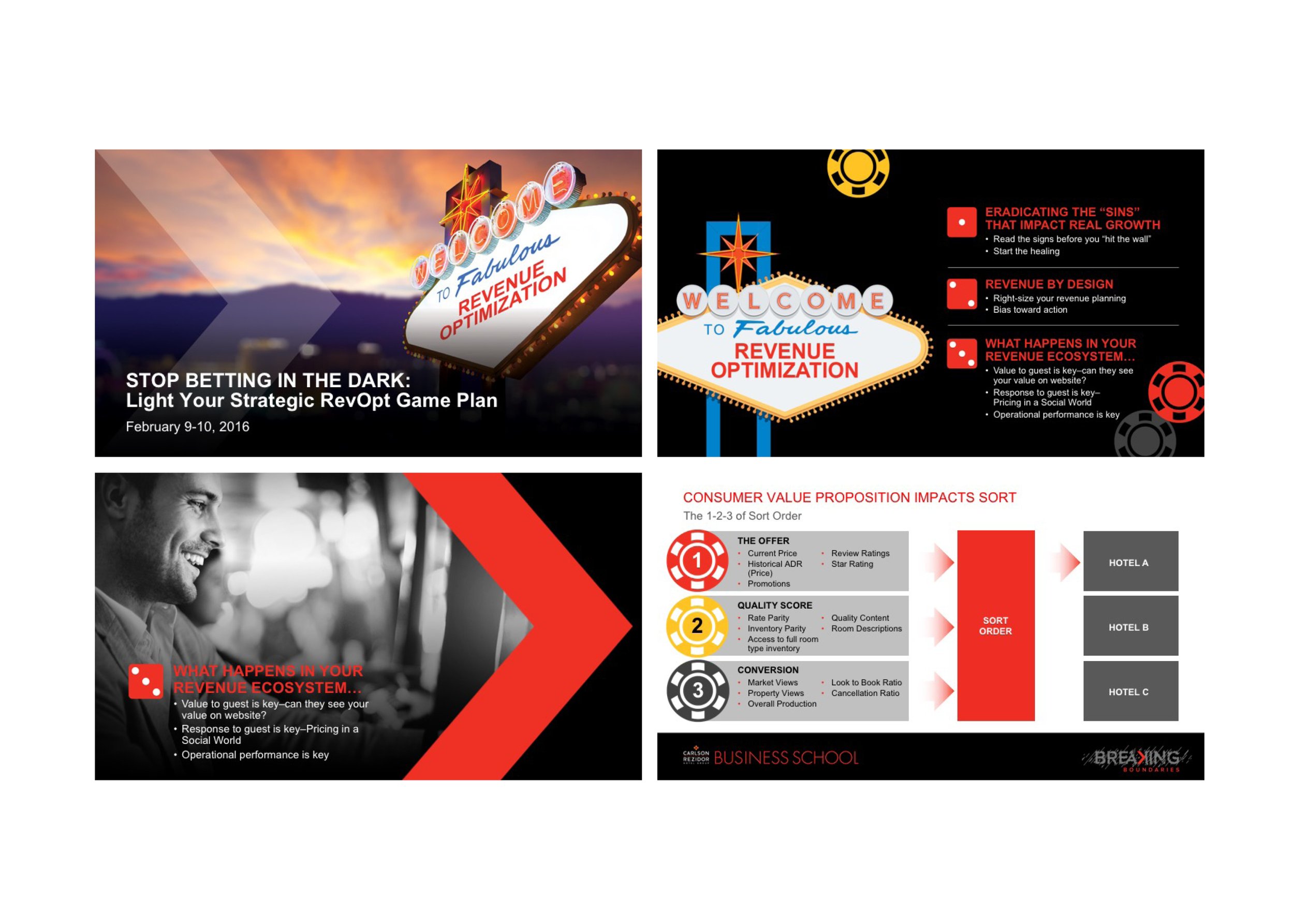 Las Vegas Themed Presentation for Carlson-Rezidor Hotel Group