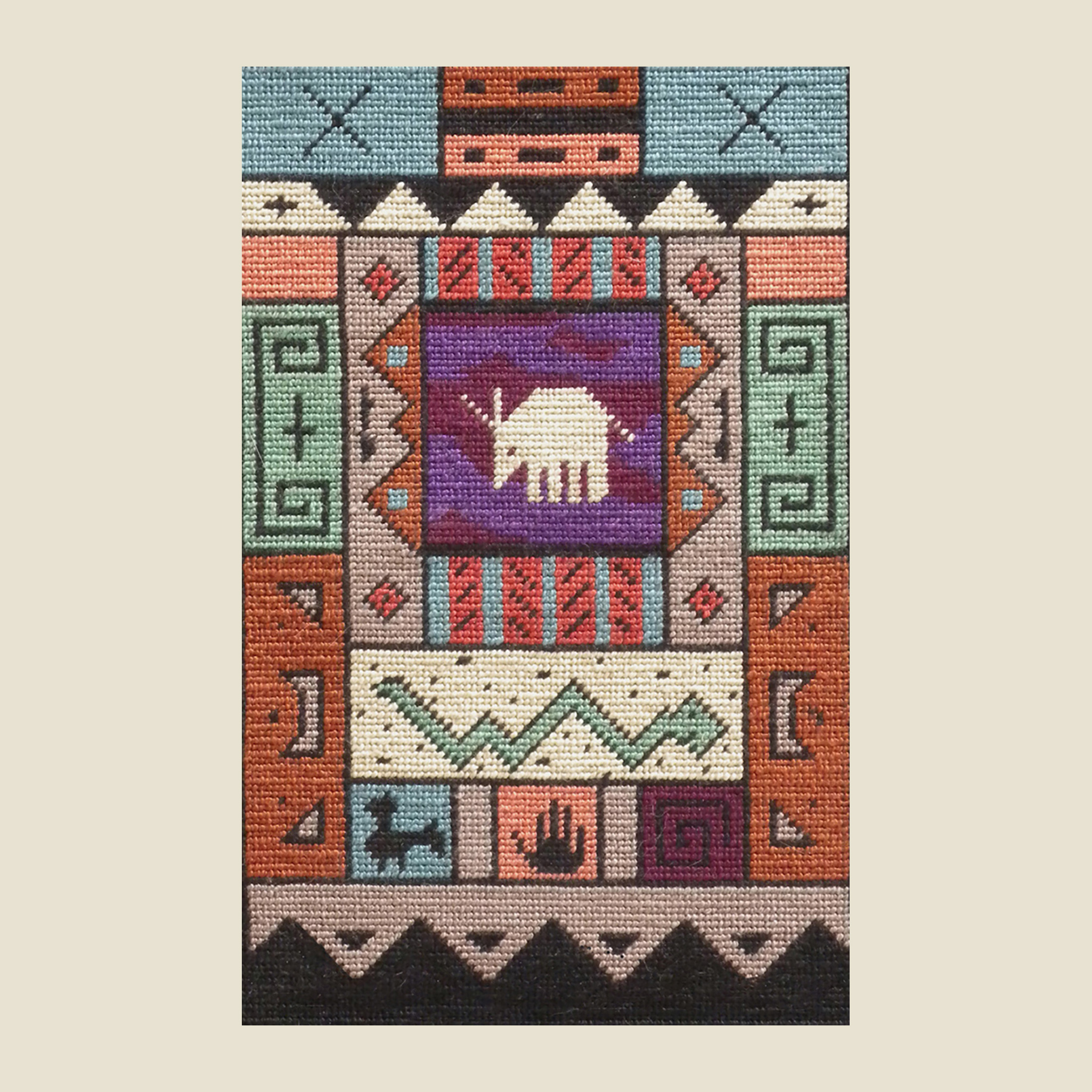   AFRICA   Petitpoint  8.25" x 5.25"       