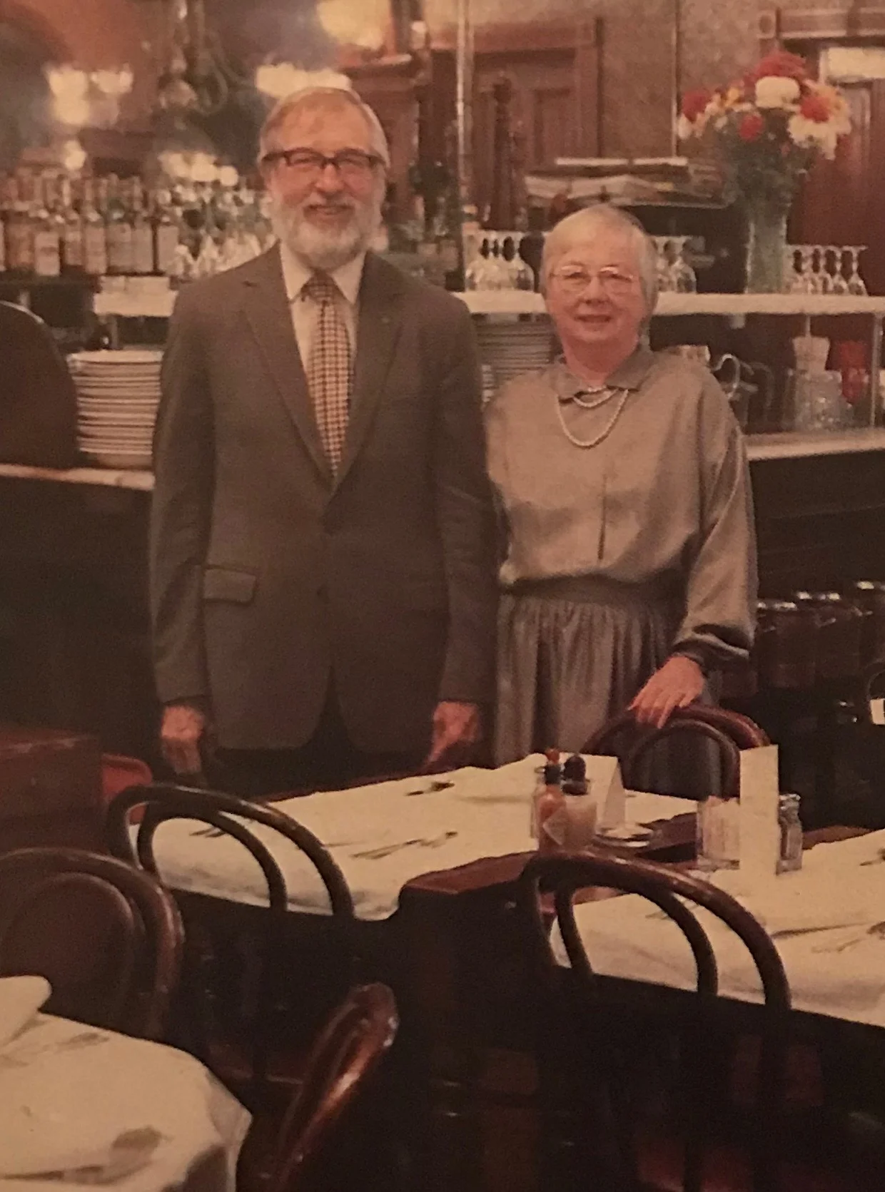 Ed and Trudy Dewey, 1985