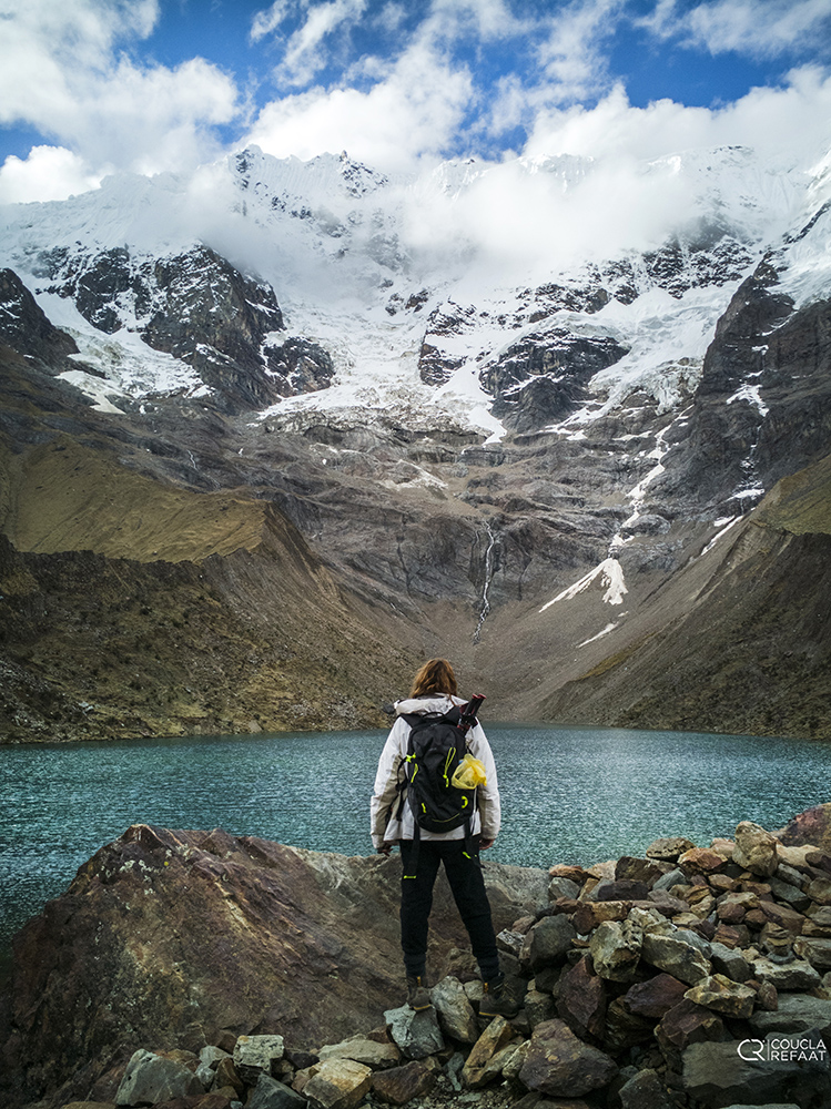 Everything you ever wanted is just at the limit of your comfort zone๐๐ป I MADE IT TO GOAL 1- 4,200m above sea level. Did you know that Humantay lake is made from glacier melts freezing water