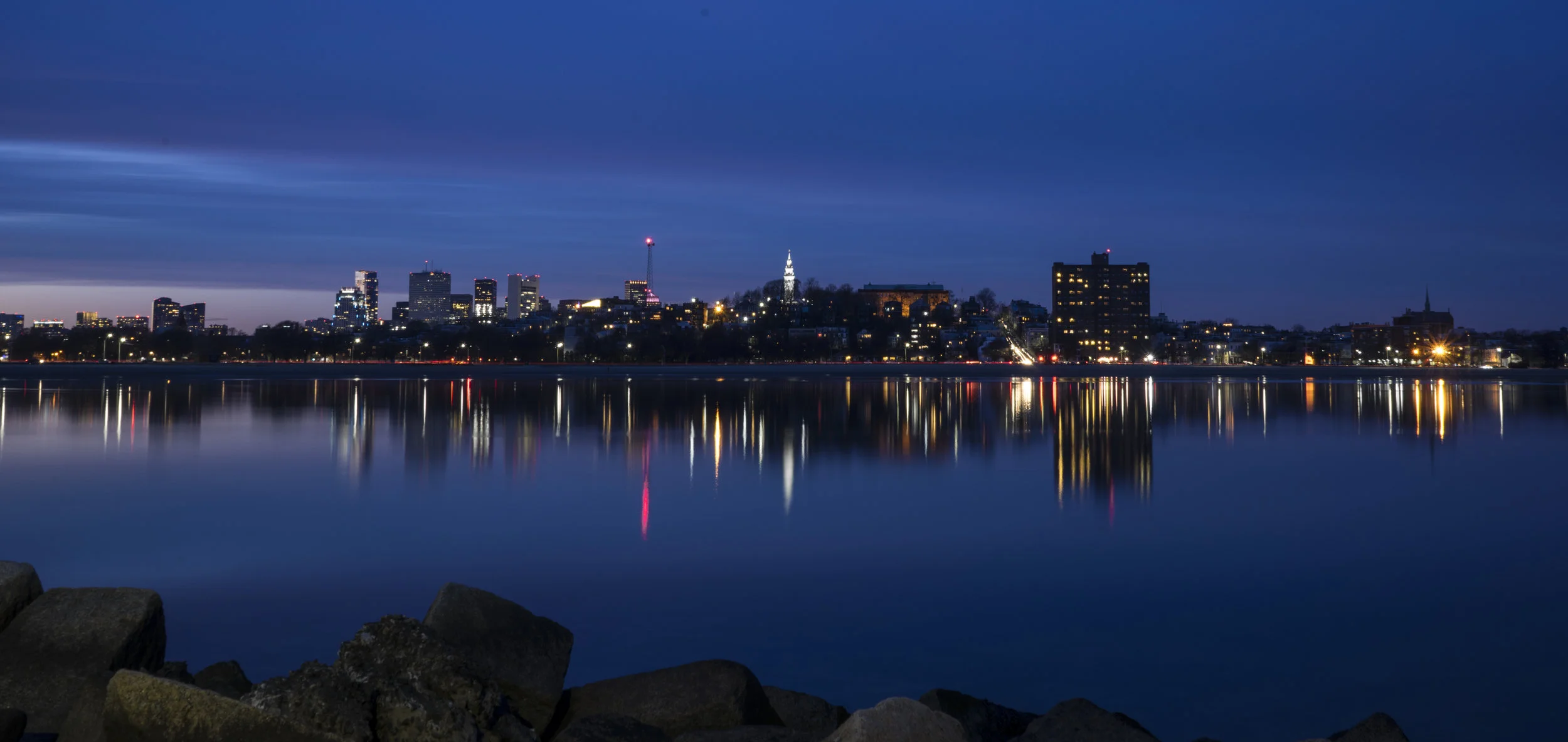 BOSTON FROM THE HARBOR