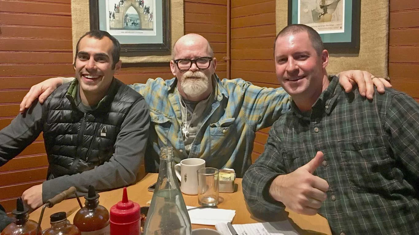 December 26, 2016 - The first "business meeting." The three partners discussed goals, instruction philosophies, and kicked around a number of potential business names.