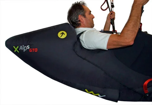 Self-inflating rear section for better aerodynamics.