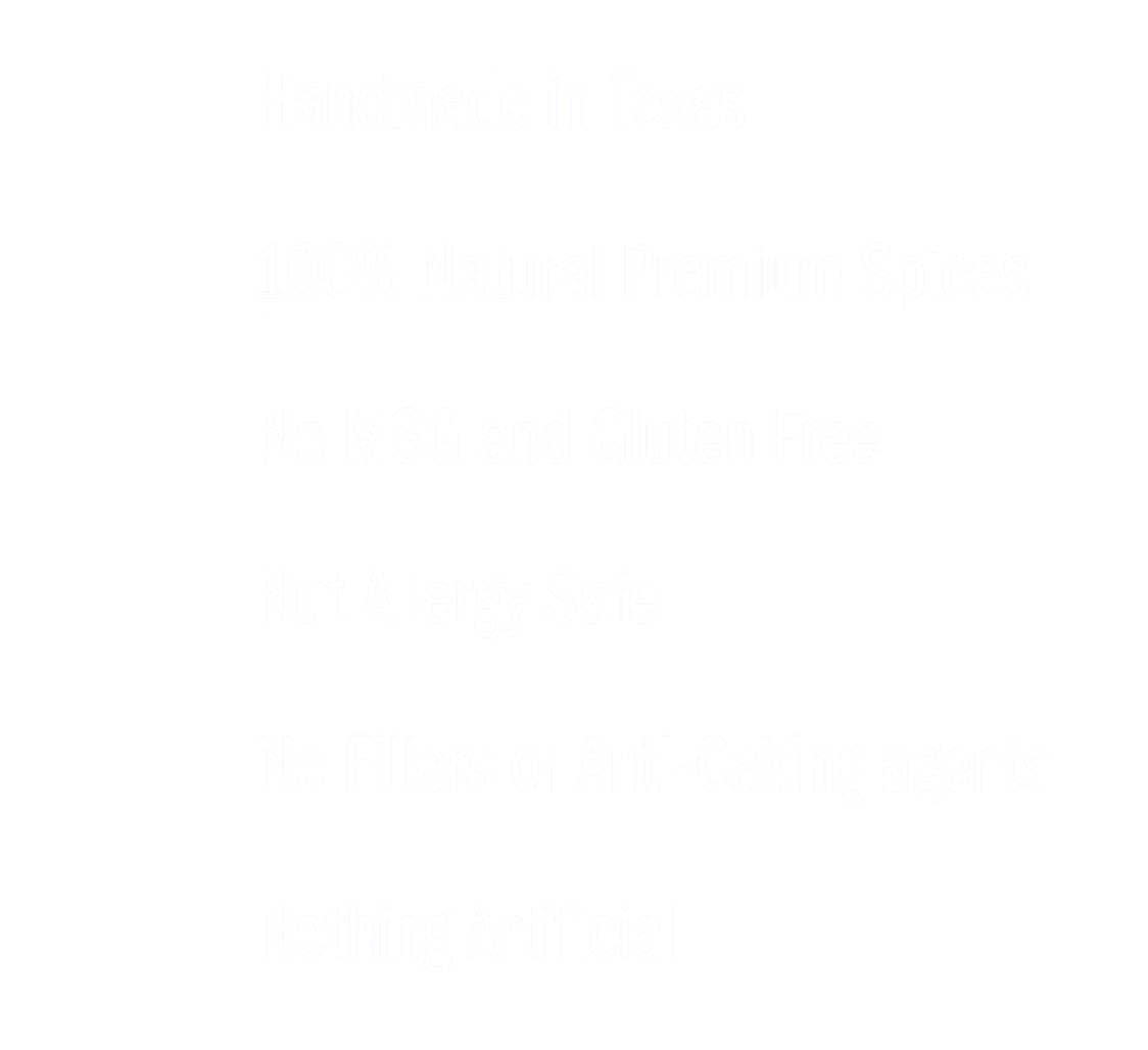 Derek Allan’s Dirty Dalmatian Rub Information Handmade