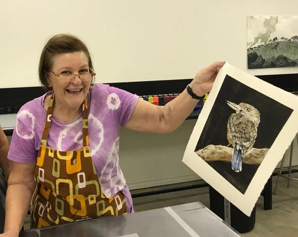 Term 2 Printmaking with Lizzie Horne (week 2)