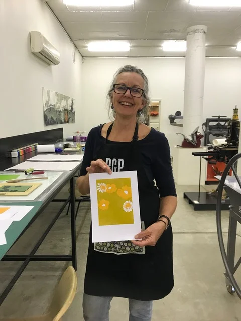Term 2 Printmaking with Lizzie Horne (week 3)