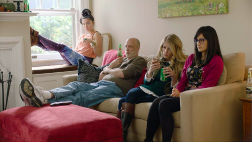 THANKSGIVING WEB SERIES - Veronica Osorio "Stevie," Chris Elliot "Don Morgan," Morgan Weed "Gwen Morgan,' Moujan Zolfaghari "Sue"