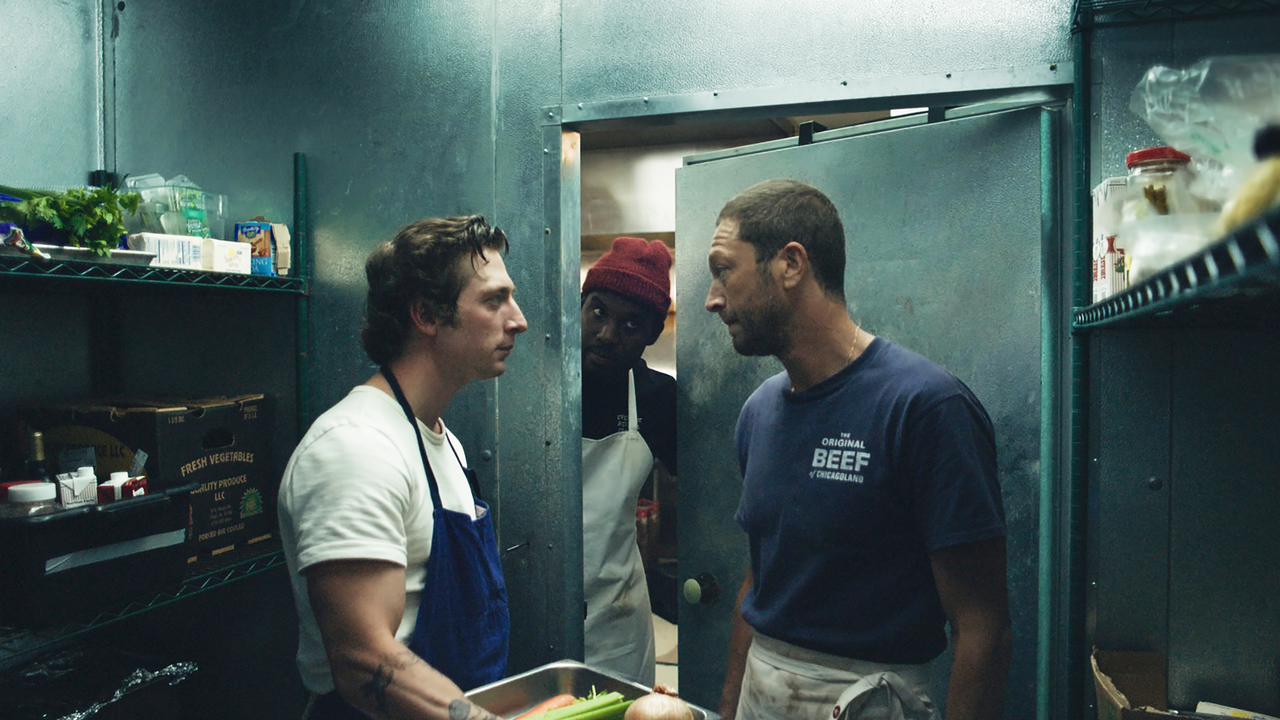 "CARMY" Jeremy Allen White, "MARCUS" Lionel Boyce, "RICHIE" Ebon Moss Bacharach