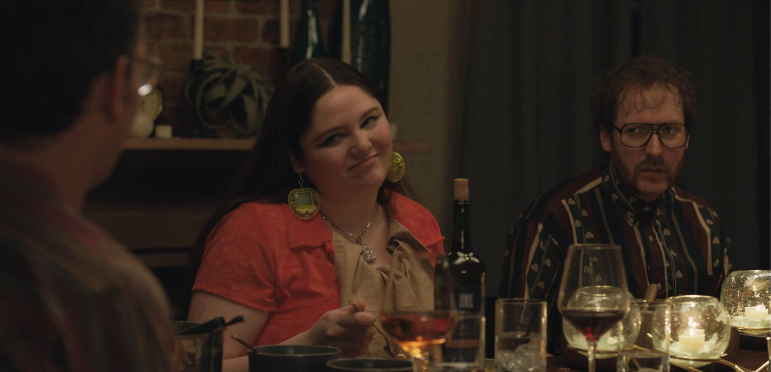 Megan Stalter "MEG" and Olli Haaskivi "GEORGE"