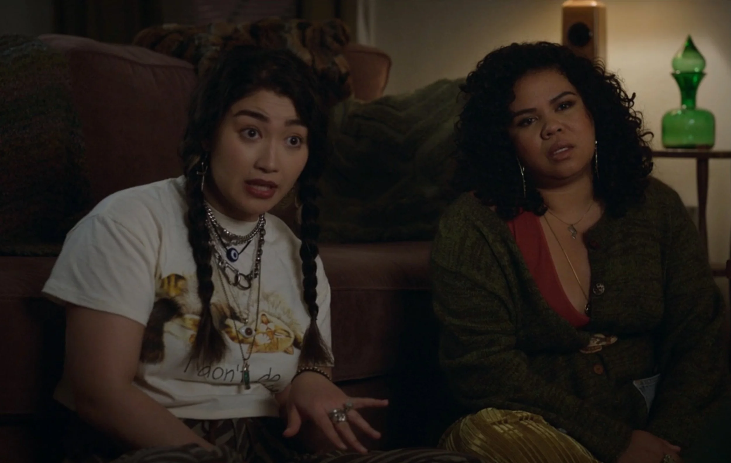 JAYLEE HAMIDI as 'ALLIE' and MELISSA DUPREY as 'TAMIKA'