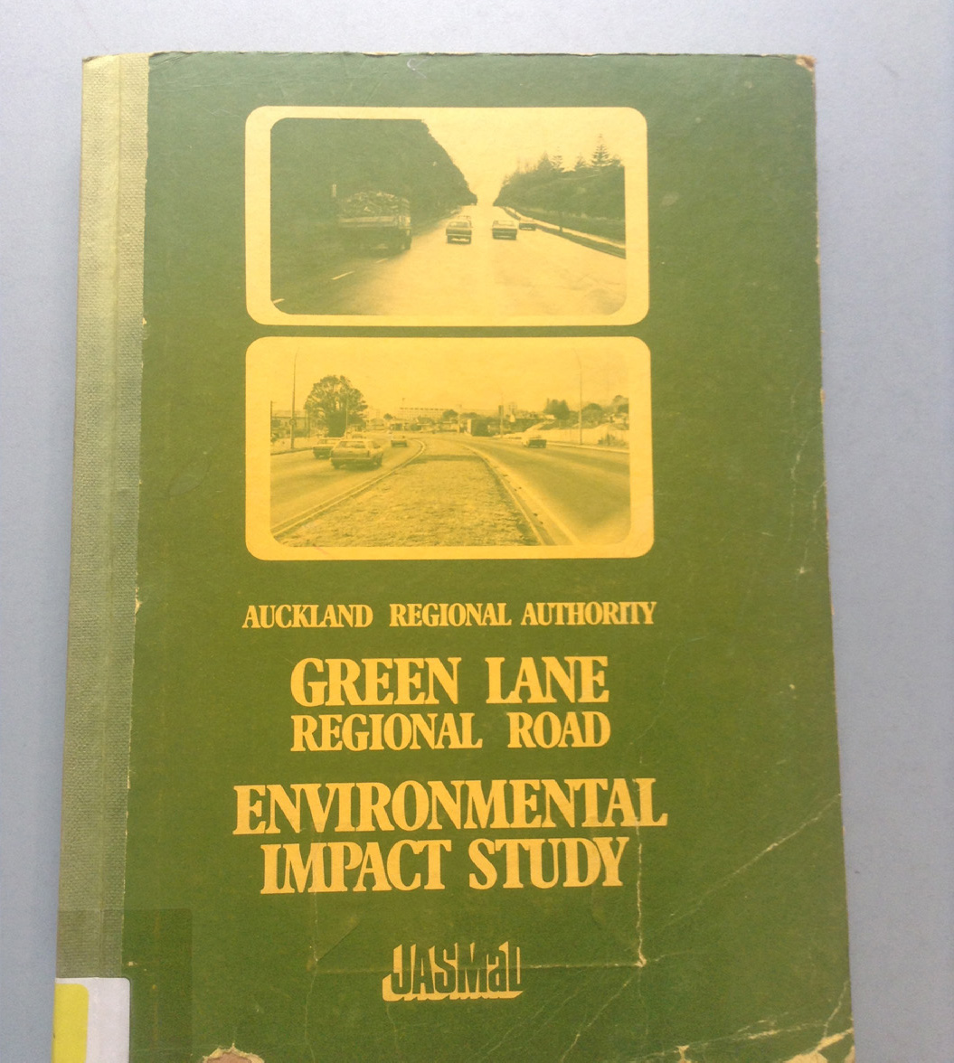 Published in 1973, this was one of New Zealand’s first EIRs