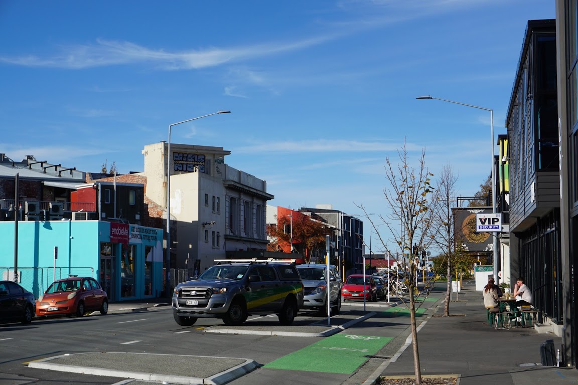 St Asaph street - where Louise Bailey says engineer-driven design has failed.