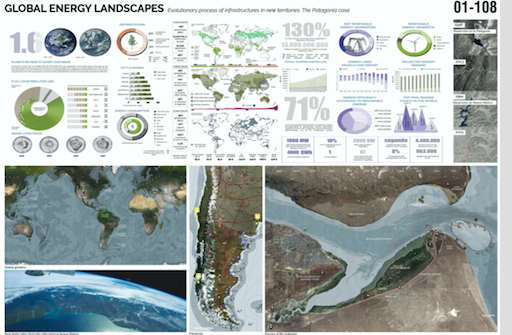 The 'Global Energy Landscapes' project which won last year's IFLA student design competition.